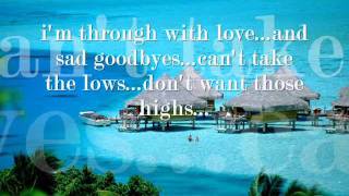 Video thumbnail of "i'm through with love eric carmen lyrics"