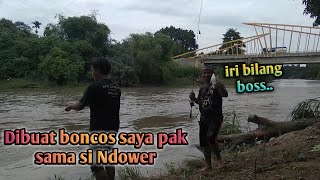 Mancing dibawah jembatan Tanjak PT.BA (jembatan kuning) Enim 2..‼️