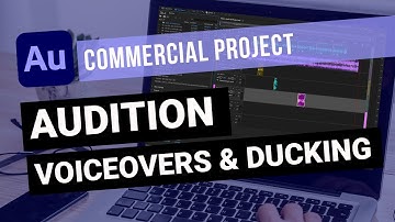 Adobe Audition: Audio Commercial Project (Voiceovers & Ducking)