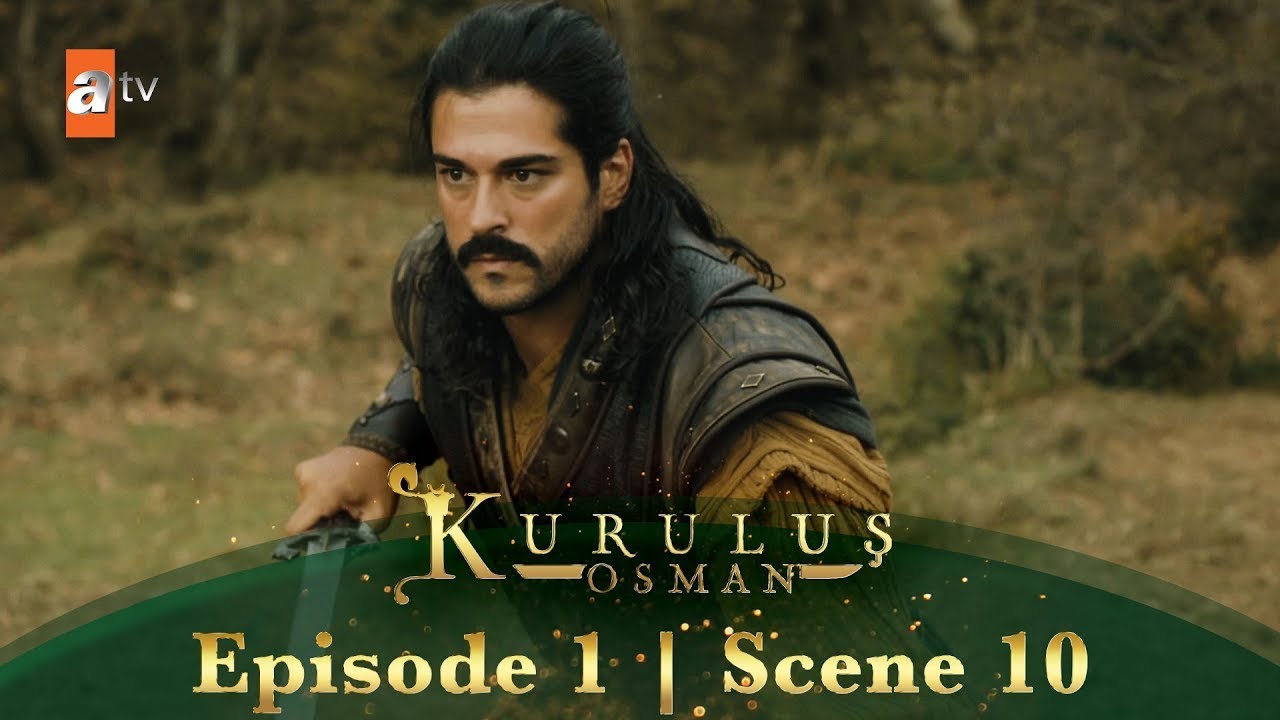 Kurulus Osman Urdu | Episode 1 - Scene 10 | Osman Sahab aur Aybars ke ...
