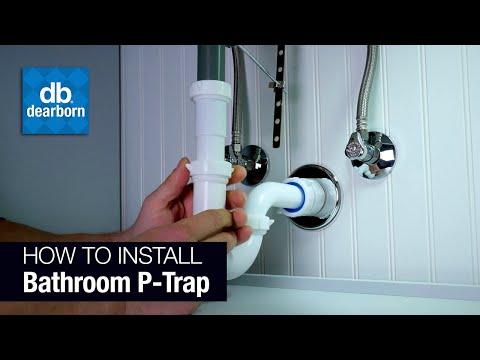 How to Install a Plastic Bathroom