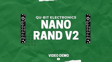 Qu-Bit Nano Rand V2 Module Demo (No Talking)