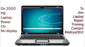How to solve | fix laptop with power on but has display #Aditya11ttt & #Satishbahi