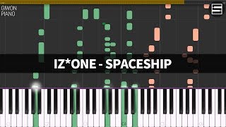 아이즈원 (IZ*ONE) - SPACESHIP (스페이스쉽) | Kpop Piano Cover