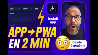 🔥 Convierte Lovable en PWA en 2 Minutos (Paso a Paso)