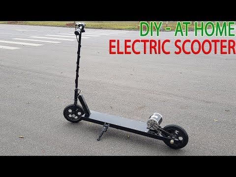 How To Make A Electric Scooter At Home