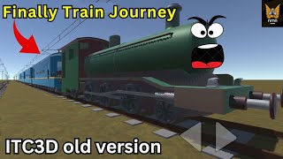 finally ITC3D में train में सफ़र कर लिया 😍| indian train crossing 3d old version download screenshot 5