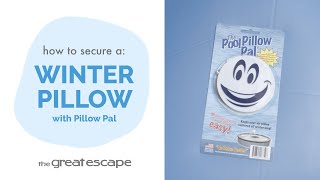 Securing A Winter Pillow With Pillow Pal