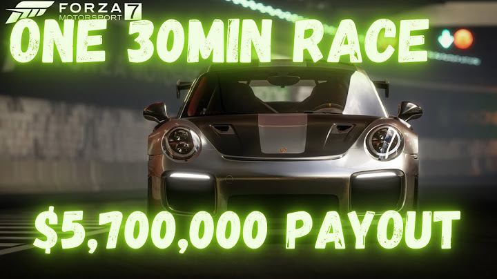 Unlimited Money Glitch Still Works Forza Motorsport 7