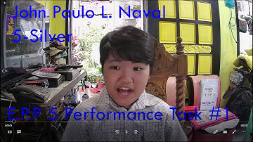 E P P 5 Performance Task #1