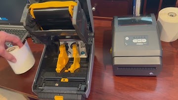 Zebra Desktop Printer Media Loading: ZD400 and ZD600 Series | Zebra