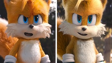 SONIC Movie 2 OLD Design VS NEW Design (Tails)