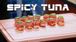 Spicy Tuna Over Crispy Rice