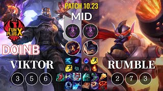 FPX Doinb Viktor vs Rumble Mid - KR Patch 10.23