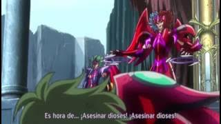 Hyoga y Shun vs Europa y Miller