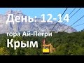 День #12-13-14. Гора Ай-Петри + пляж "Профессорский уголок"