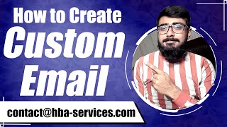 How To Create Business Email Address Like Fiverr | Business Email 2022 | HBA Services screenshot 3