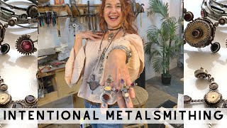 I’m excited to announce the upcoming enrollment for my 7-part course, Intentional Metalsmithing.
