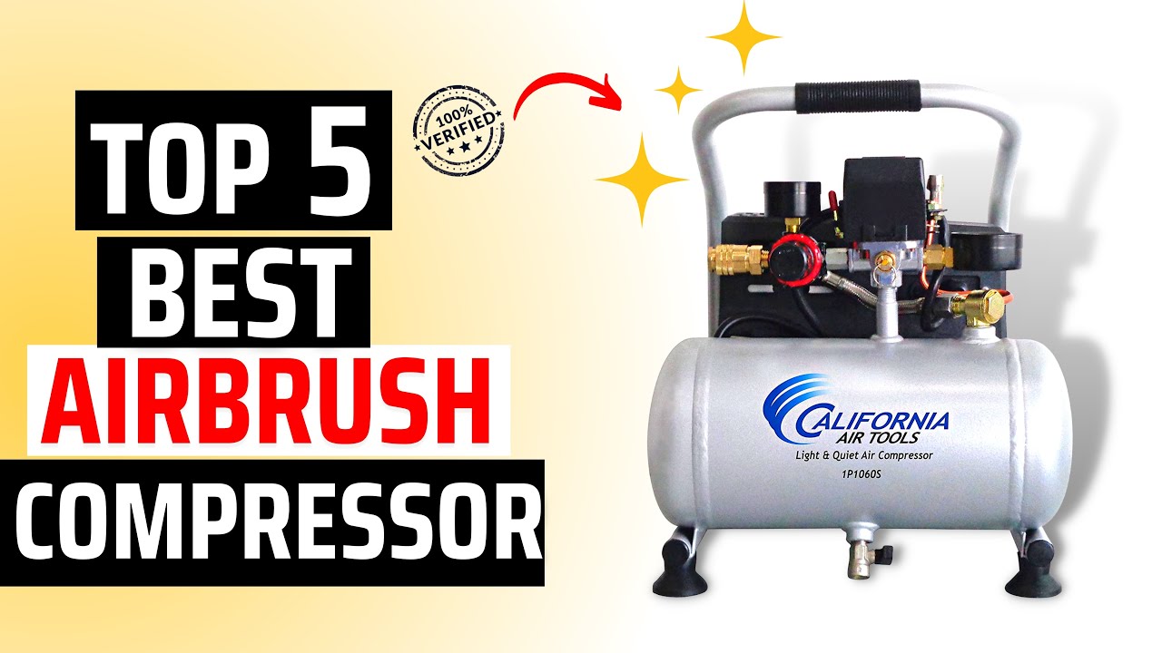 Best Airbrush Compressor on Amazon 2024 Top 5 Best Airbrush Compressor Review YouTube