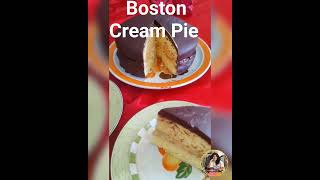 Boston Cream Pie #bostoncreampie