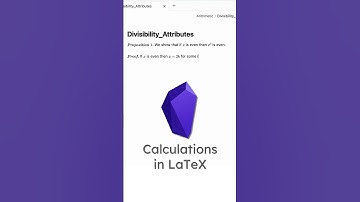 Proof that if X is even, then X² is even #shorts