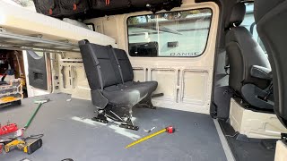 Van Life Upgrade: How to Install an Affordable Bench Seat in Your Mercedes Sprinter 144!