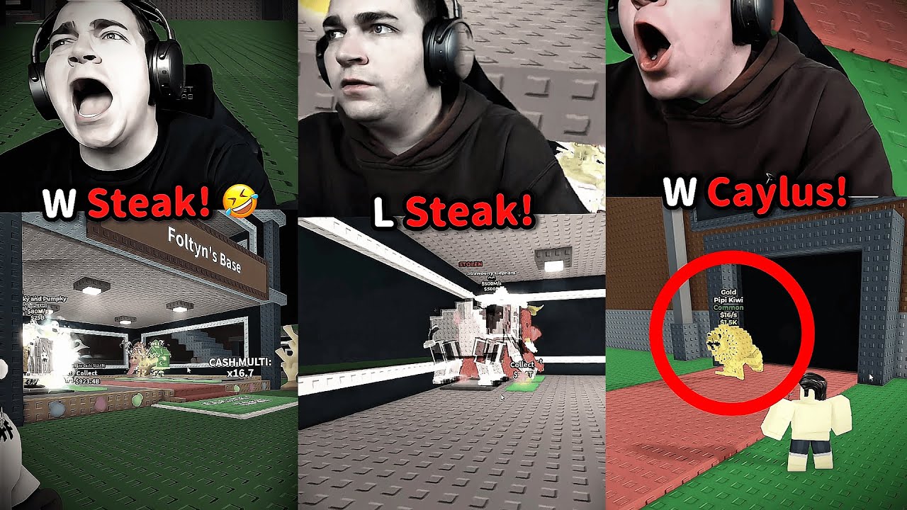 Steal A Brainrot AURA MOMENTS🥶 #stealabrainrot - YouTube
