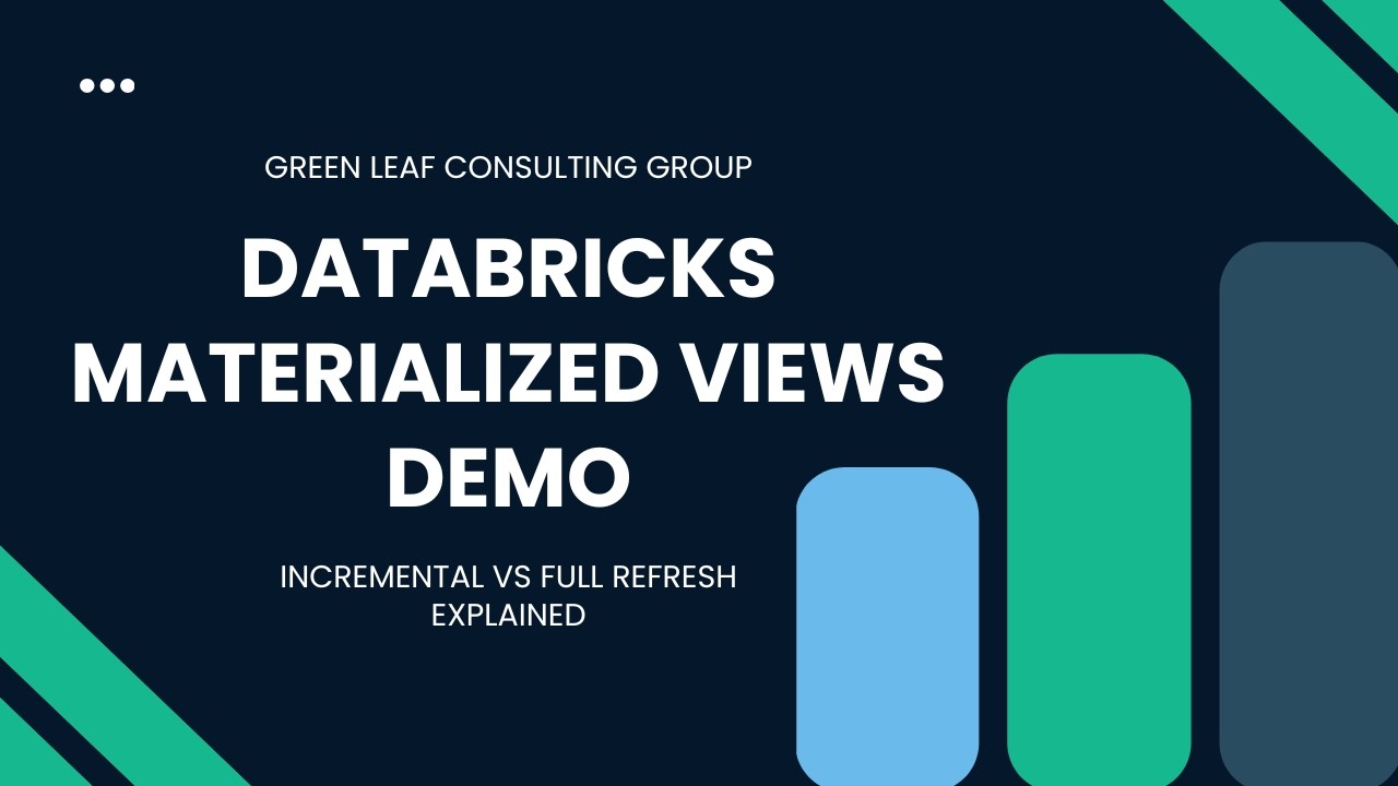 Databricks Materialized Views Demo: Incremental vs Full Refresh ...