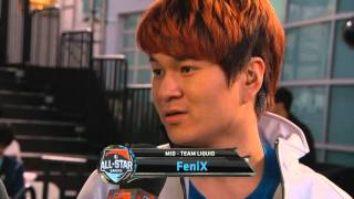 Ice vs Fire One For All Mode post-match analyst desk + Interview with Fenix | Day 3 All-Stars 2015