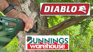 Diabolo Pruning Blades for Reciprocating Saw - Review - Bunnings Warehouse - Best Pruning Blade