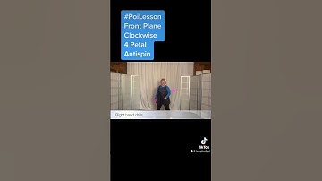 Pt3 Pt2 Front 4 Petal Antispin CW #Poi Flower #PoiLesson #PoiTutorial #PoiDance  #FlowArts