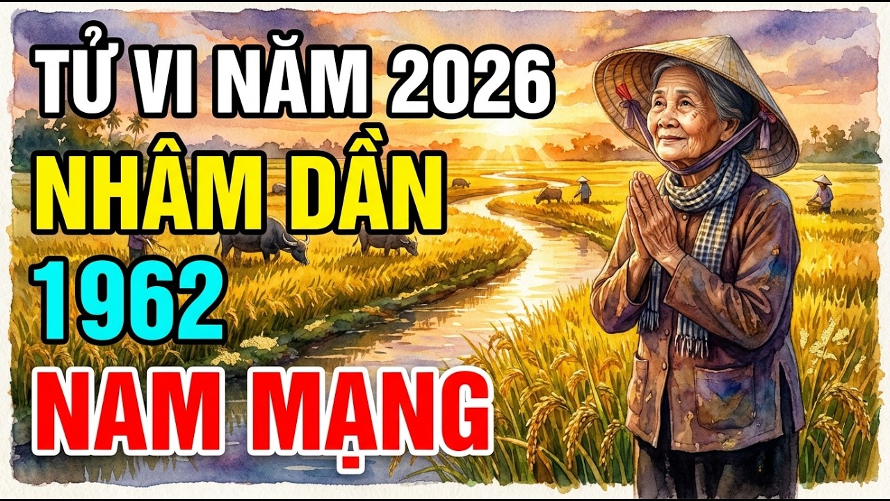 Tử Vi Tuổi Dần 1962 Nam Mạng Năm 2026: Vận Trình Tam Hợp, Hóa Giải Sao Thổ Tú Để Đón Tài Lộc
