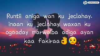 Ereyo Jacayl Oo Qalbiga Uroon. Geraar Jacayl 2020