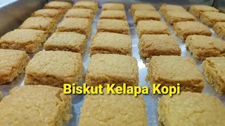 Kelapa Kopi Coffee Coconut Cookies Kuih Raya 2021