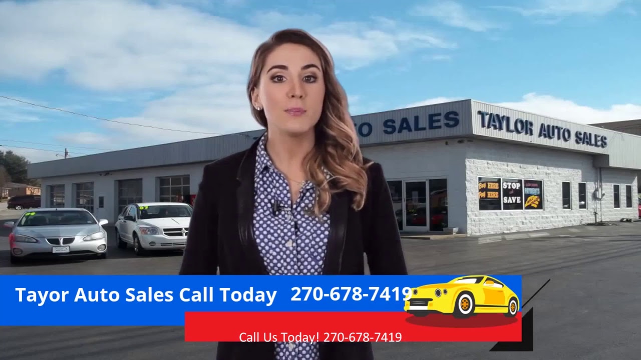 Taylor Auto Sales Buy Here Pay Here Bowling Green YouTube