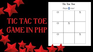Simple Tic Tac Toe Game Project In PHP | PHP Project Tic Tac Toe Game Using HTML, CSS, JS screenshot 3