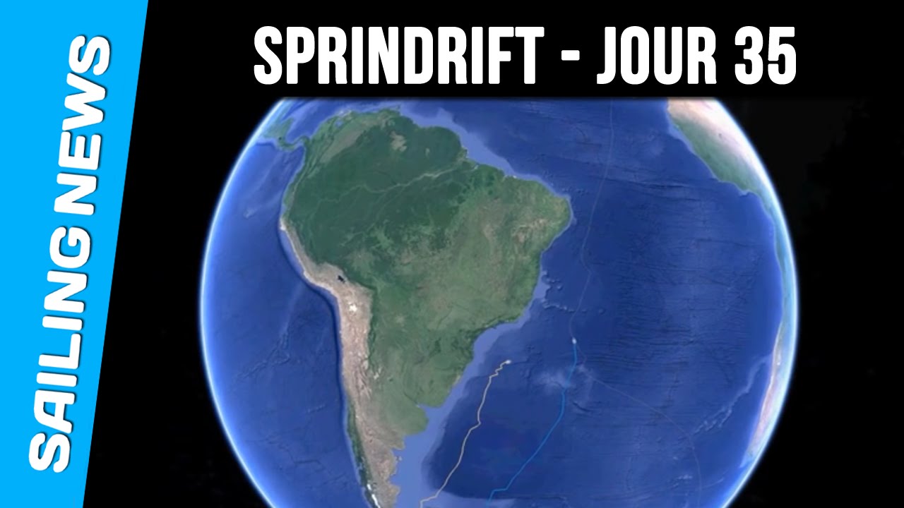 Spindrift - Trophée Jules Verne -  Jour 35 - Un Atlantique Sud compliqué