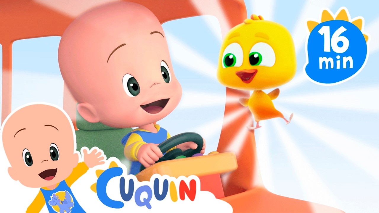 Get on the hungry bus! | The farm animal xylophone | Educational videos
