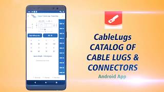 Cable lugs and connectors - CableLugs screenshot 1