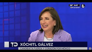 Xóchitl Gálvez en entrevista para @multimedios l 12/04/2024