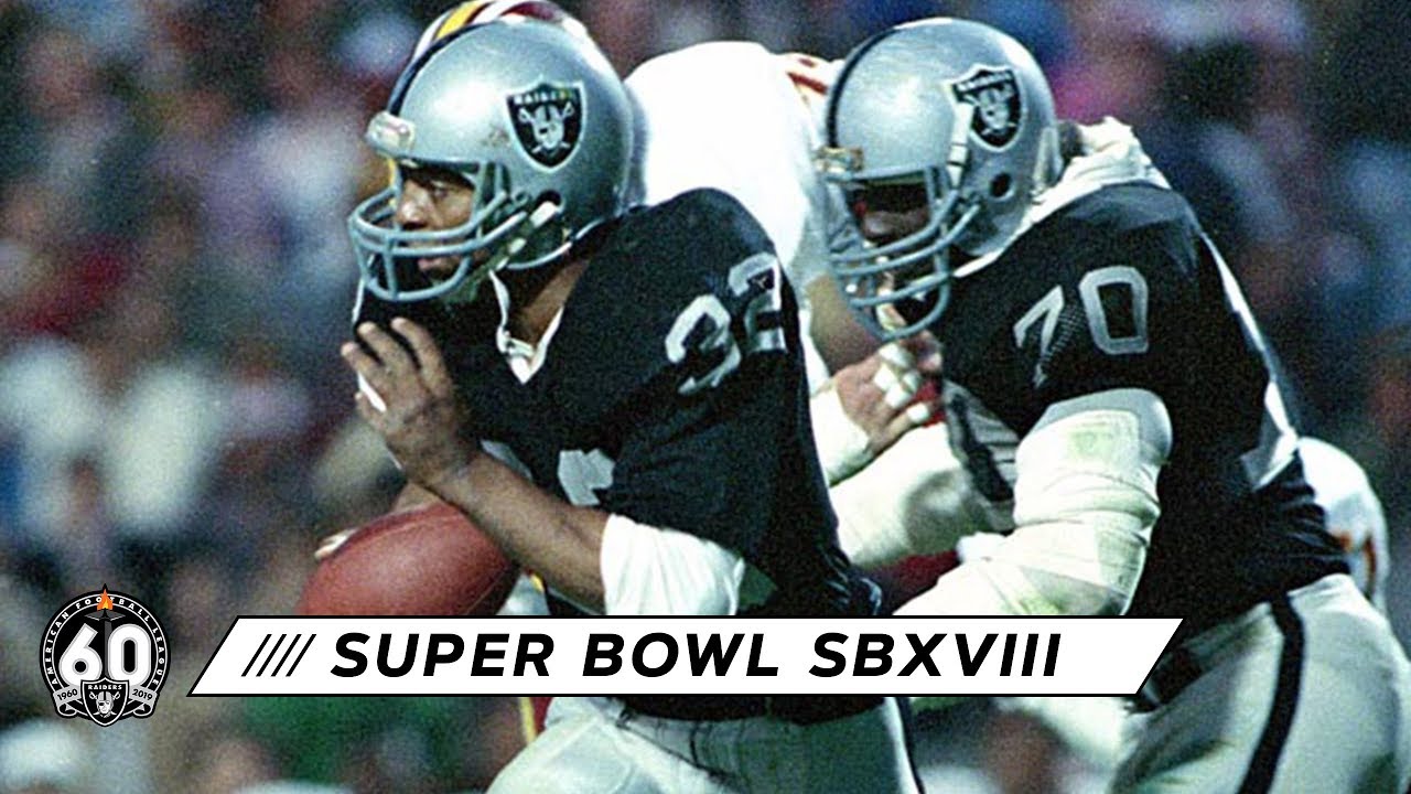 'NFL 100 Greatest' No. 14: Marcus Allen's field-reversing TD in SBXVIII | Raiders