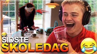 Jaxstyle Reagerer På: SIDSTE SKOLEDAGS VIDEO #2 (FEST DAGEN FØR!!)