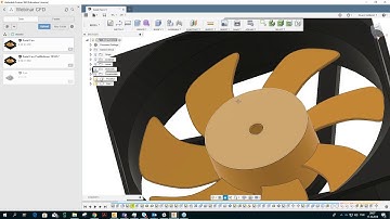 Autodesk CFD ile Fan Analizi - Rotating Region Metodu