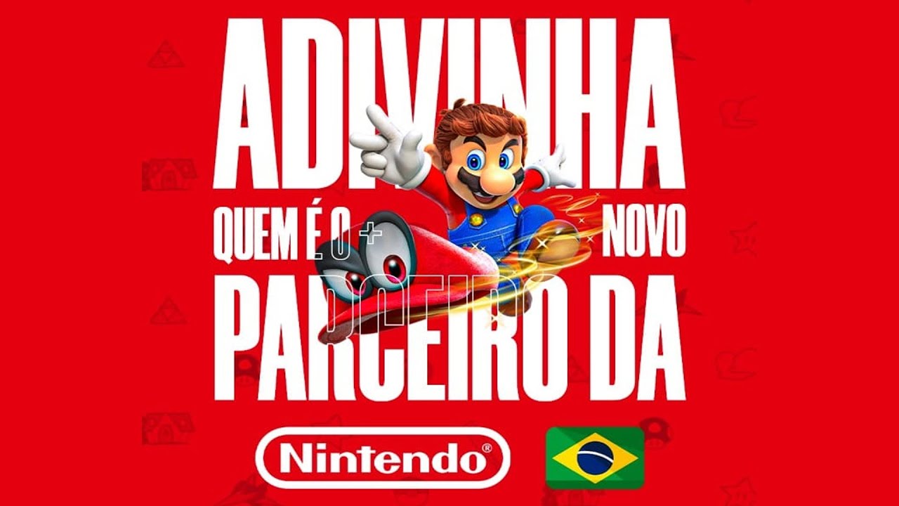 Agora somos PARCEIROS OFICIAIS  da NINTENDO