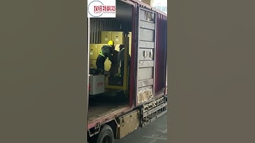 Automatic container loading and unloading