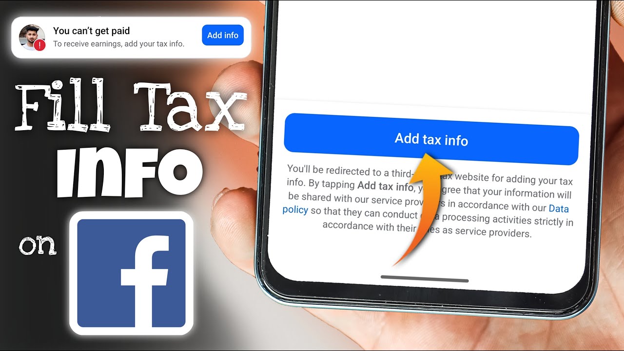 How to Fill Tax Info in Facebook (2026) | Facebook Par Tax Information ...