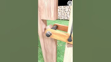 Self-Locking Farm Gate Latch  -Clip 102