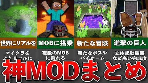 マイクラ最強のmod