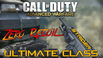"Zero Recoil ASM1!" BEST CLASS SETUP - ASM1 - Multiplayer (Advanced Warfare PS4)