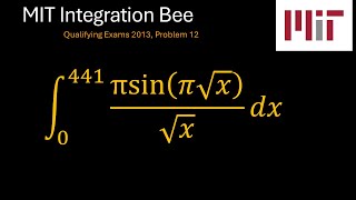 MIT 2013 Integration Bee Qualifying Exam, Problem  12